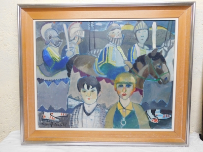 Rafael Griera Calderón, óleo sobre tela, catalogado