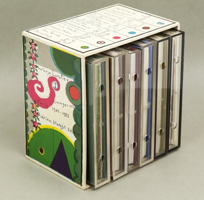 Imageries, Warja Lavater, 6 cuentos pictográficos de artista en caja, Maeght Editor, 1965-82