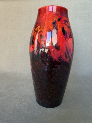 Royal Doulton Sung ware flambé vase, England, c.1920-1930, época Charles Noke