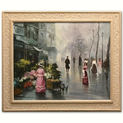 ”Boulevard de París – Escena Decimonónica”, Jordá, años 70-80 del siglo XX