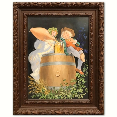 ”Alegoría de la Cerveza - Diseño para Fiesta de la Cerveza”, escuela alemana, siglo XIX