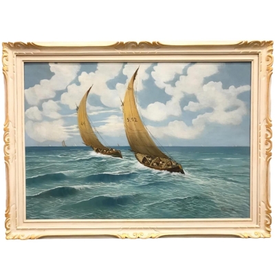 “La Regata”, A. Carravetta, 1952