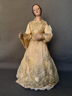 Talla de Virgen Dolorosa de vestir, escuela andaluza, siglo XVIII