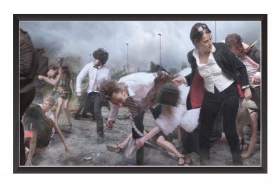 Andrei Loginov y Mk Kaehne, fotografía contemporánea, escena bélica, 2008