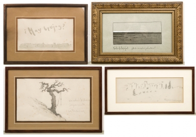 Modest Urgell, 4 dibujos originales