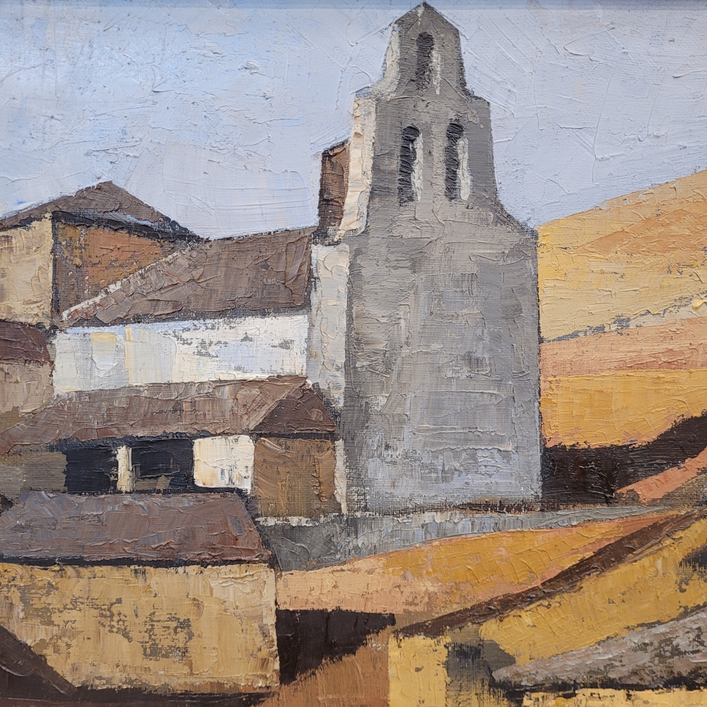 José María García Fernández “Castilviejo”, “Pueblo castellano”, España, años 80