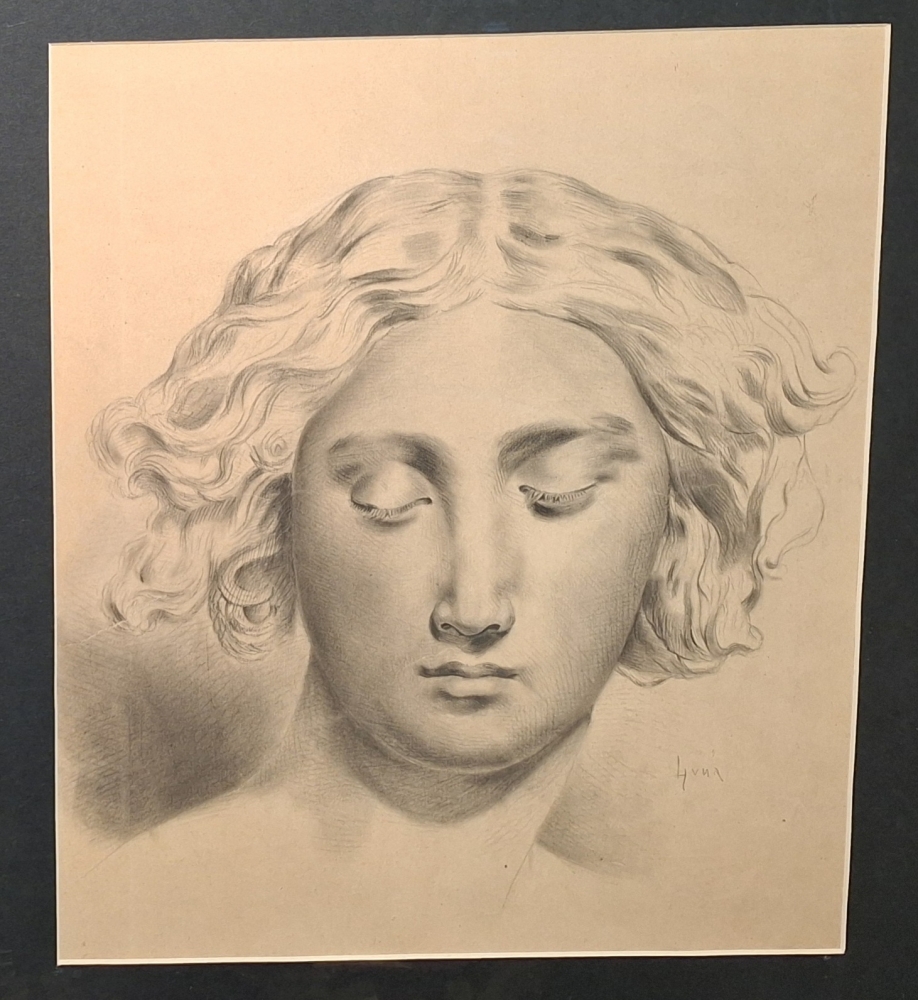 Retrato femenino por Juan Luna Novicio 