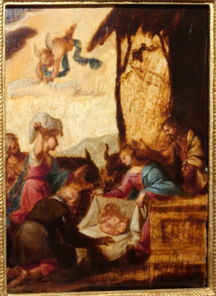 La adoración de los pastores, círculo de Carlo Maratta