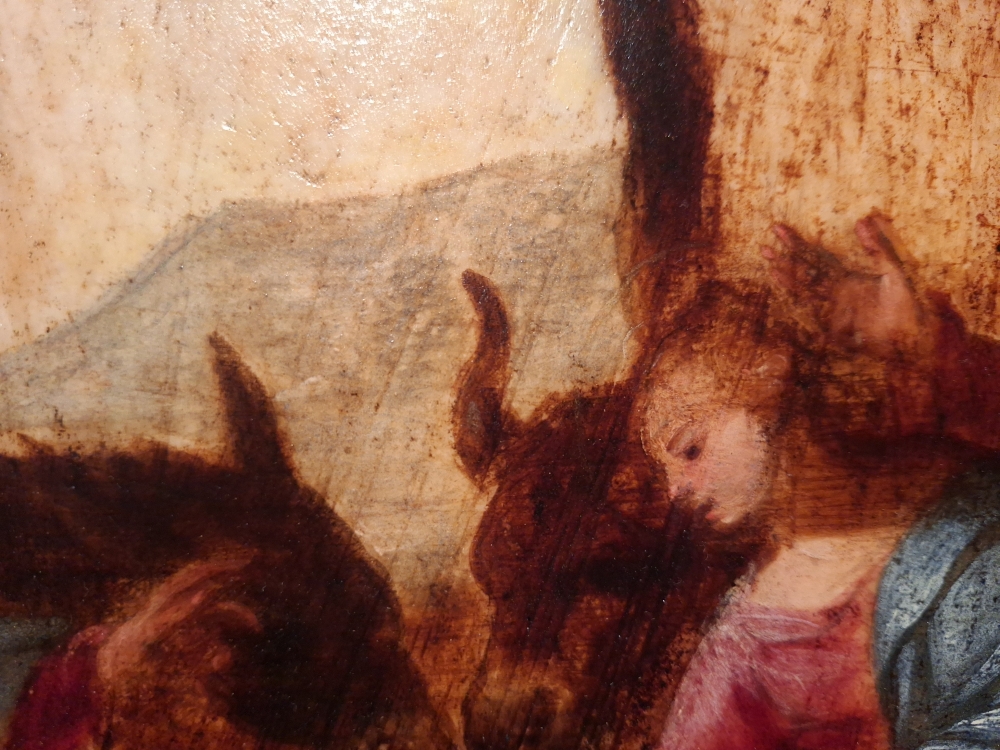 La adoración de los pastores, círculo de Carlo Maratta