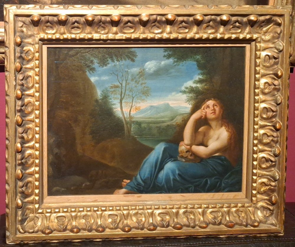 María Magdalena penitente, atribuída a Annibale Carracci