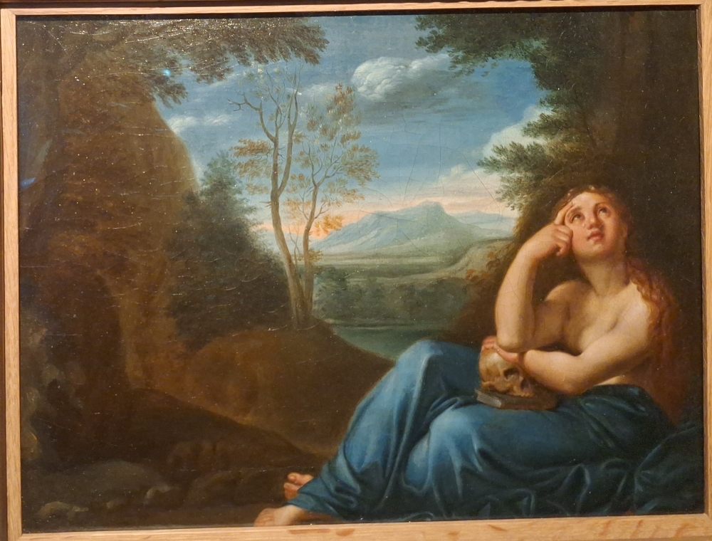 María Magdalena penitente, atribuída a Annibale Carracci