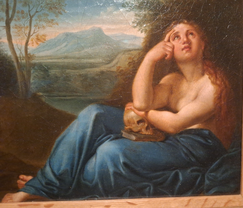 María Magdalena penitente, atribuída a Annibale Carracci