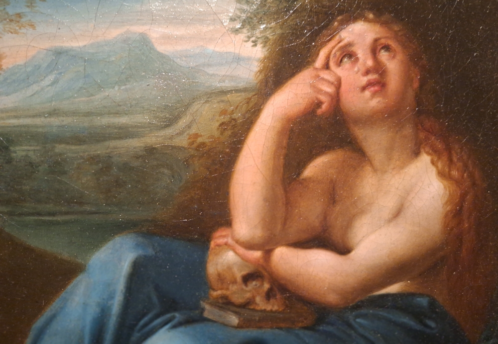 María Magdalena penitente, atribuída a Annibale Carracci