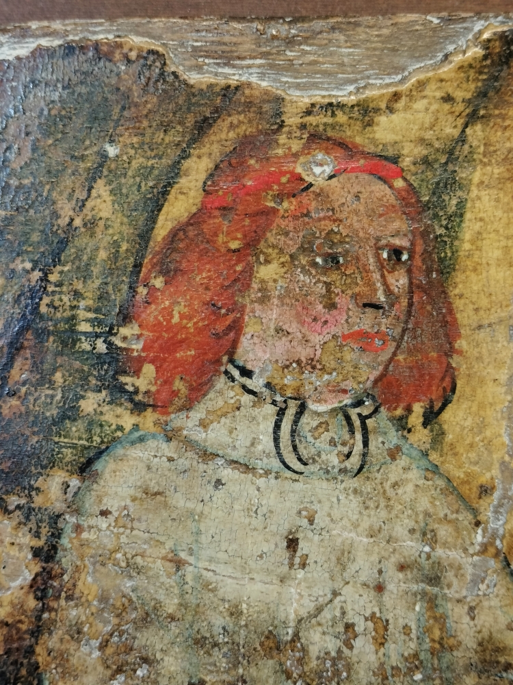 Fragmento de retablo con escena de la Resurrección, Témpera sobre tabla, Cataluña, siglos XIV-XV