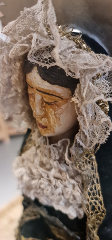 Virgen Dolorosa de vestir “cap i pota”, siglo XIX