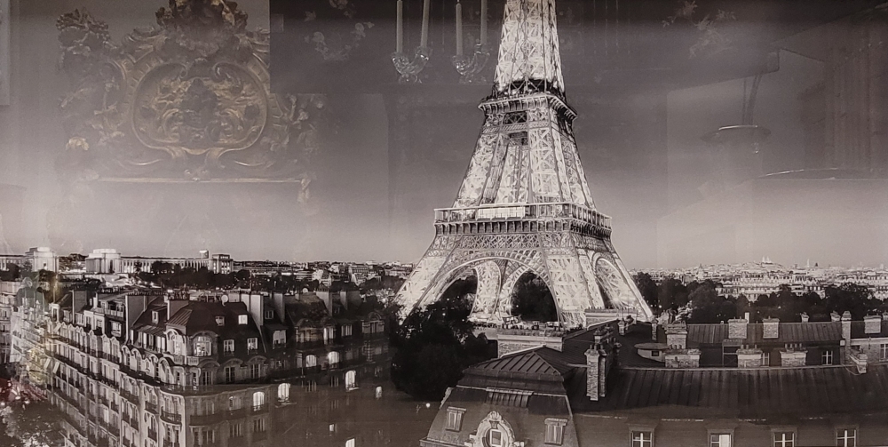 Fotografía “La Torre Eiffel y París\", Roche Bobois, Francia, siglo XXI