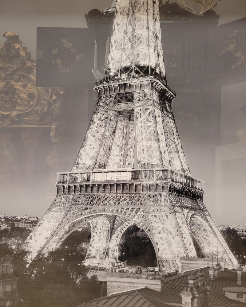 Fotografía “La Torre Eiffel y París\", Roche Bobois, Francia, siglo XXI