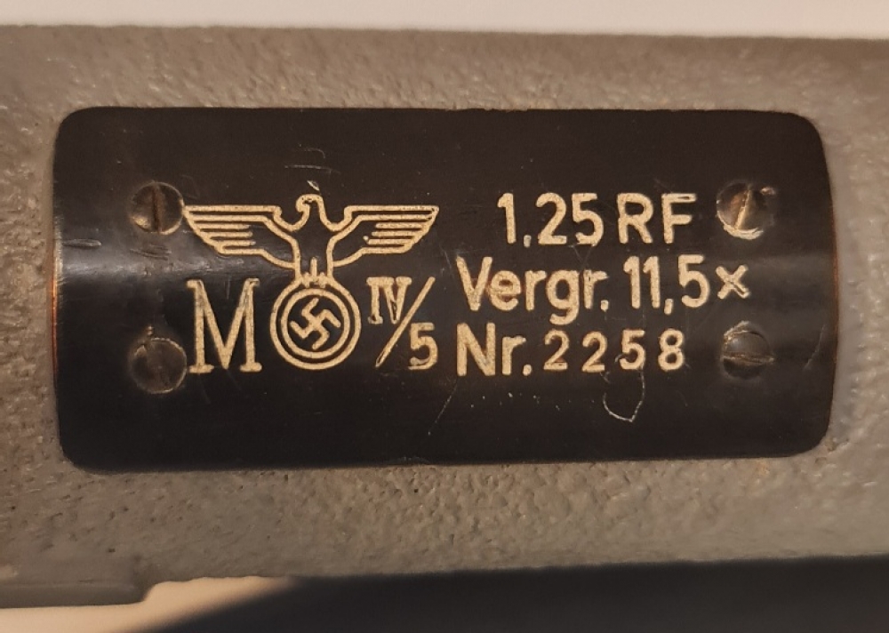 Telemetro de la Segunda Guerra Mundial de la Alemania nazi