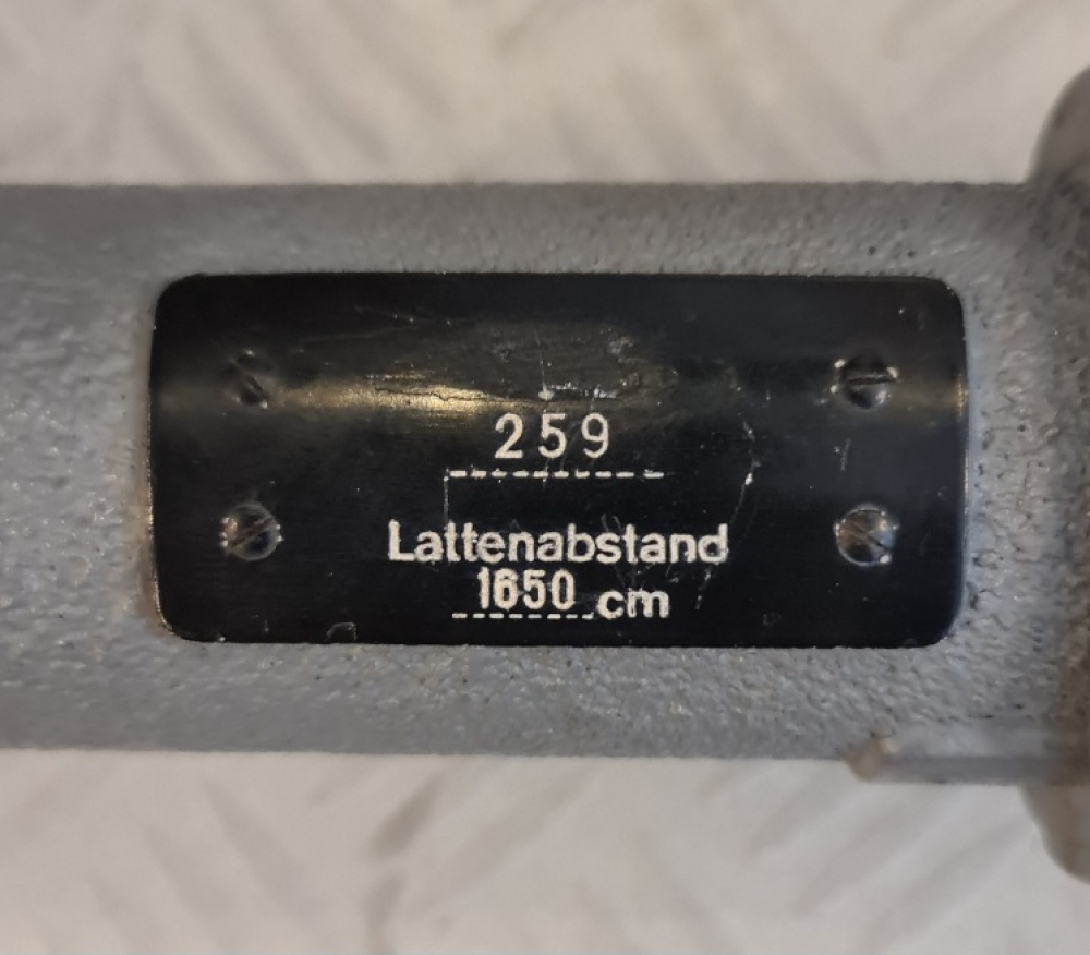 Telemetro de la Segunda Guerra Mundial de la Alemania nazi