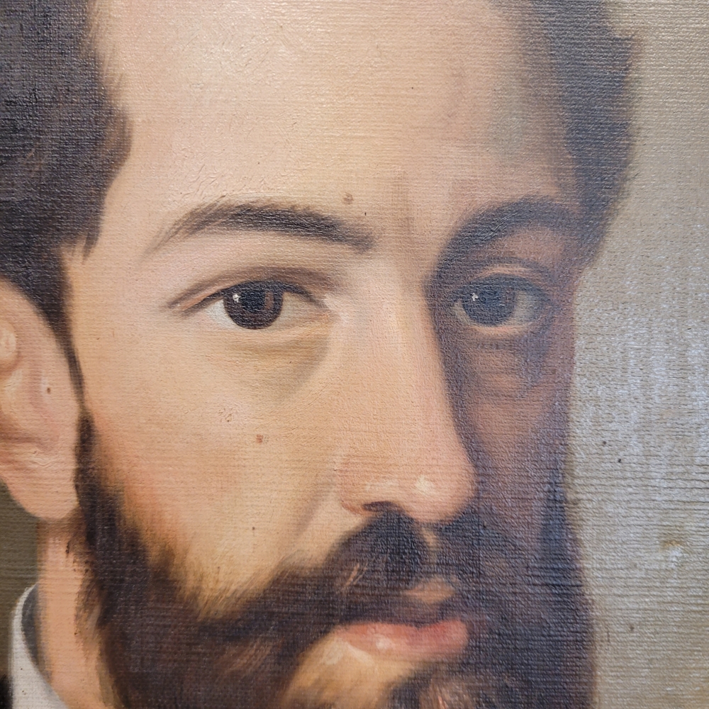 Blas González García-Valladolid, “Retrato masculino”, Castilla y León, España, 1878