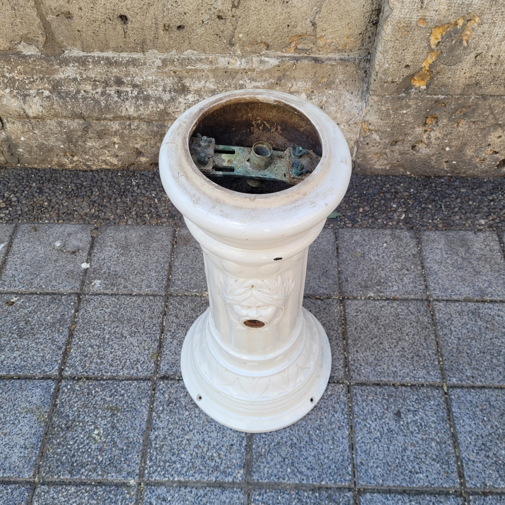 Lavabo Art Nouveau, porcelana, Francia, años 30