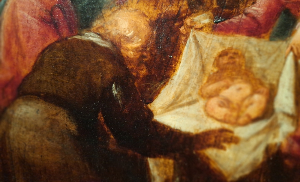 La adoración de los pastores, círculo de Carlo Maratta
