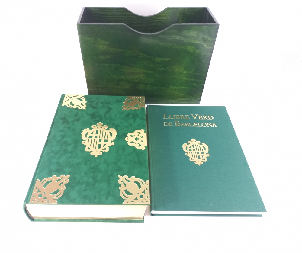 Llibre verd de Barcelona. Llibre Vert de Barcelona, Editorial Base, edición limitada e ilustrada
