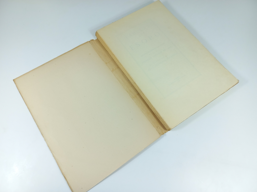 La vida del Ysopet con sus fábulas hystoriadas, Esopo, Facsimile, Real Academia Española