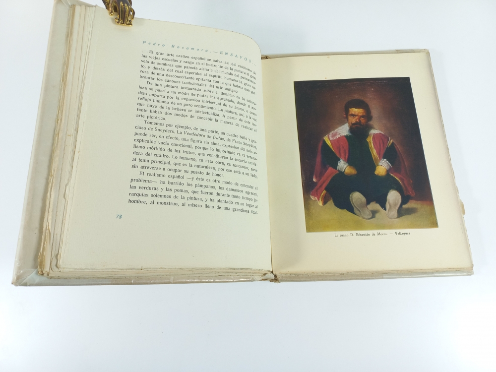 Pedro Rocamora, Ensayos del museo imaginario, Madrid, 1949, primera edición numerada