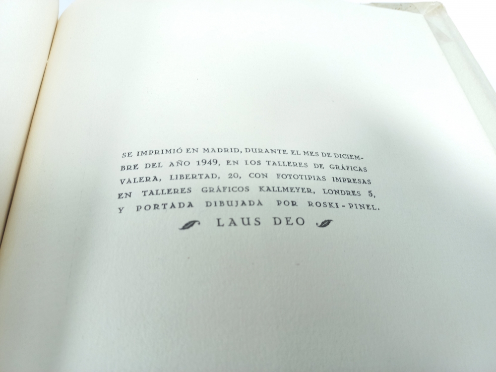 Pedro Rocamora, Ensayos del museo imaginario, Madrid, 1949, primera edición numerada