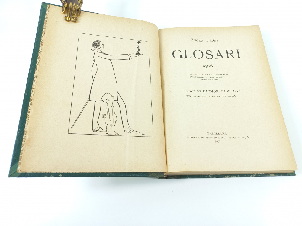 Eugeni d’Ors, Glosari 1906, primera edición, Barcelona, 1907