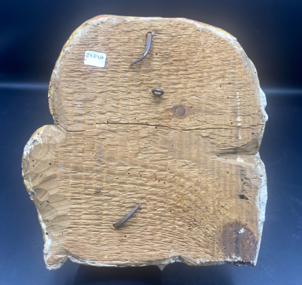 Angelote castellano en madera policromada, siglo XVIII