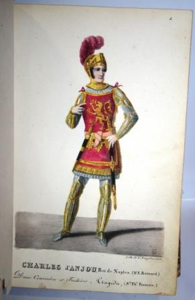 Recueil des costumes de théâtre, tomo I, Vizentini Comédien du Roi