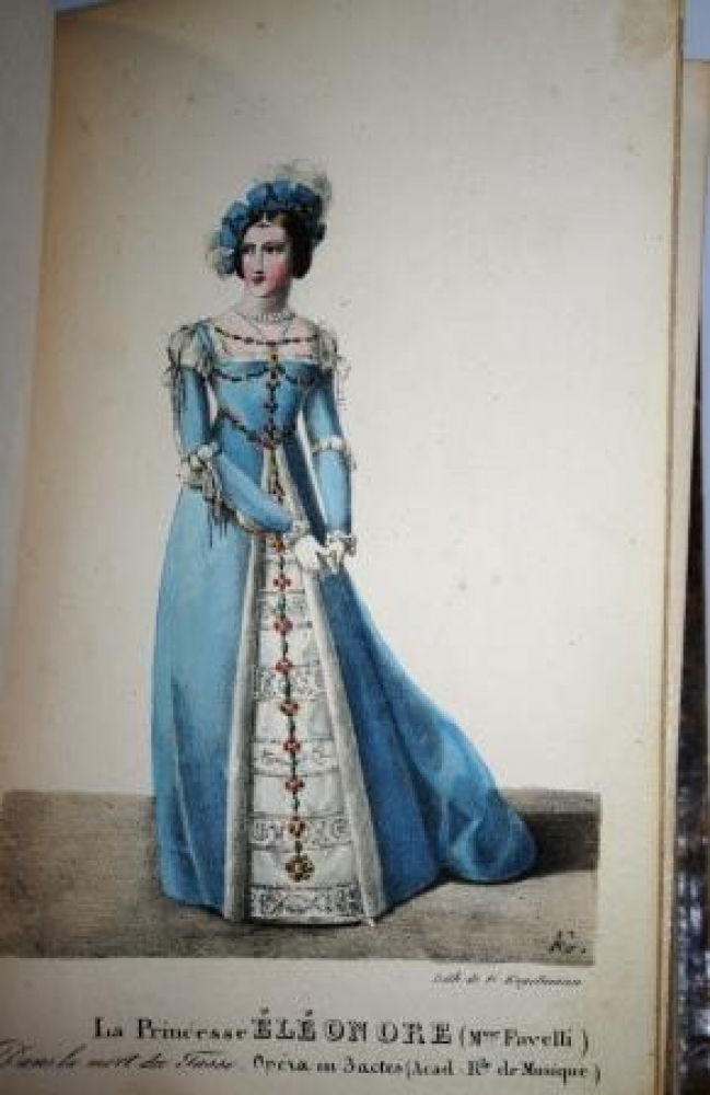 Recueil des costumes de théâtre, tomo I, Vizentini Comédien du Roi
