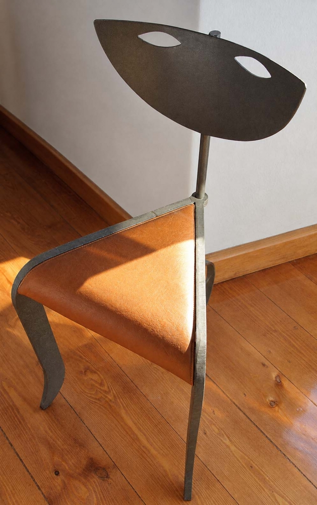 Guillermo Pérez Villalta, escultura, silla, años 90