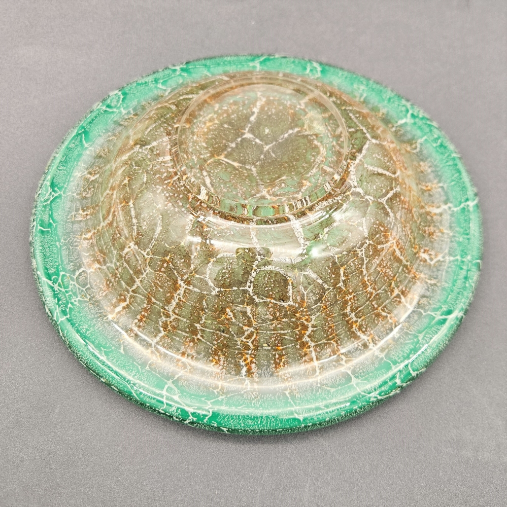 Centro de mesa art deco de cristal de Karl Wiedmann para WMF IKora, 1930 - 1935