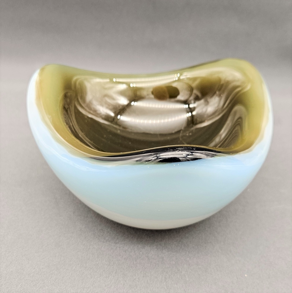 Cenicero de cristal de Barbini Murano Sommerso, Italia, 1960 - 1969