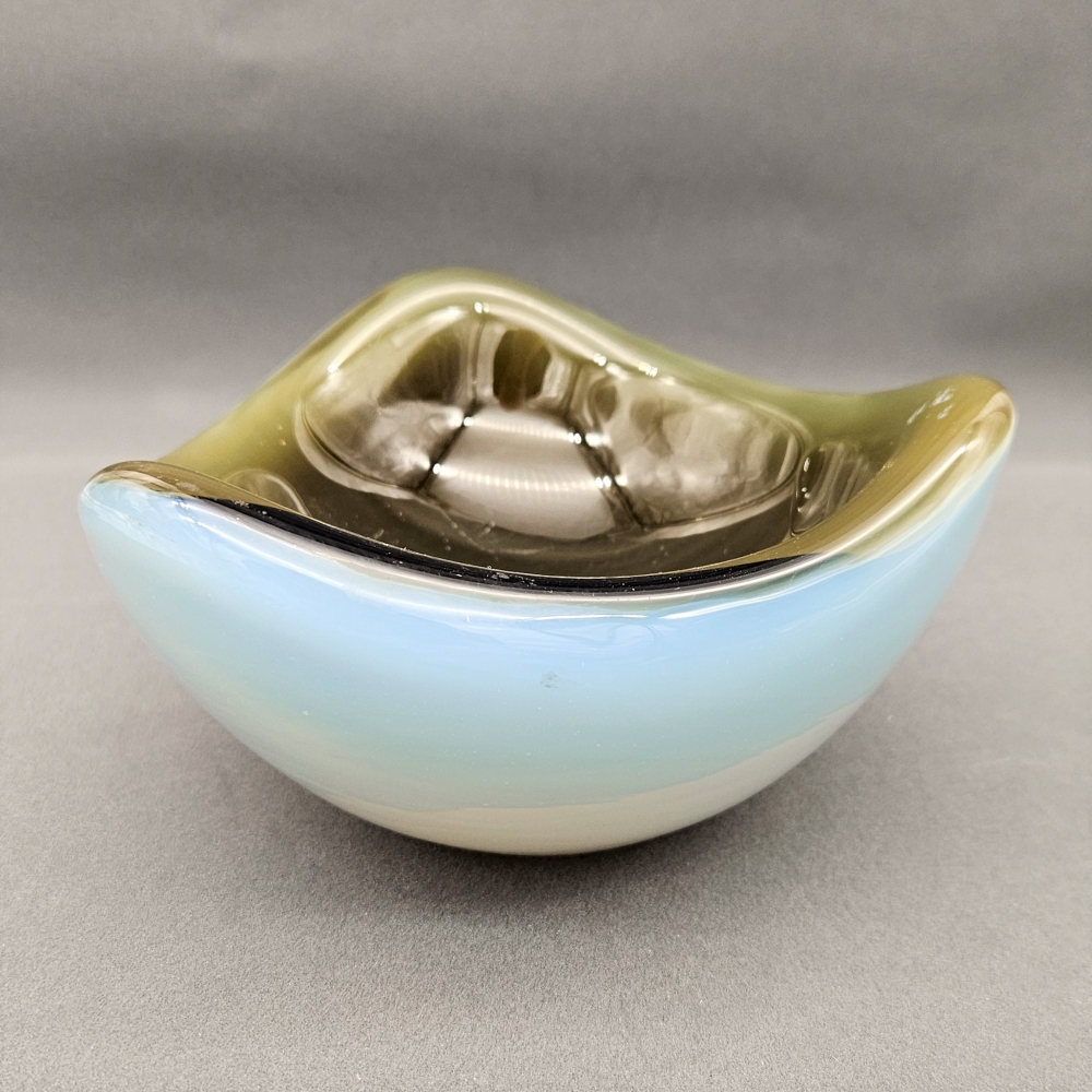 Cenicero de cristal de Barbini Murano Sommerso, Italia, 1960 - 1969