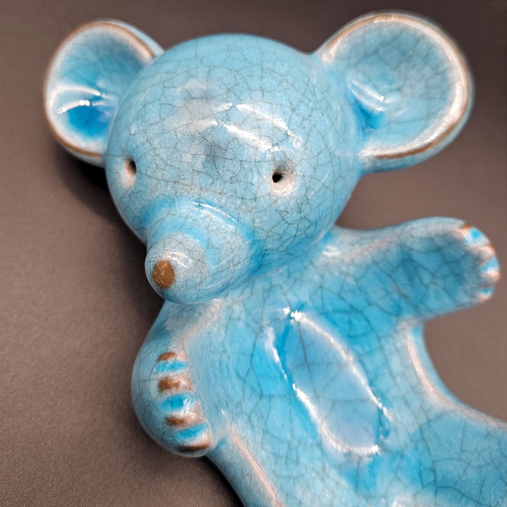 Figura de cerámica de Walter Bosse para la Majolika de Karlsruhe, 1950 - 1959