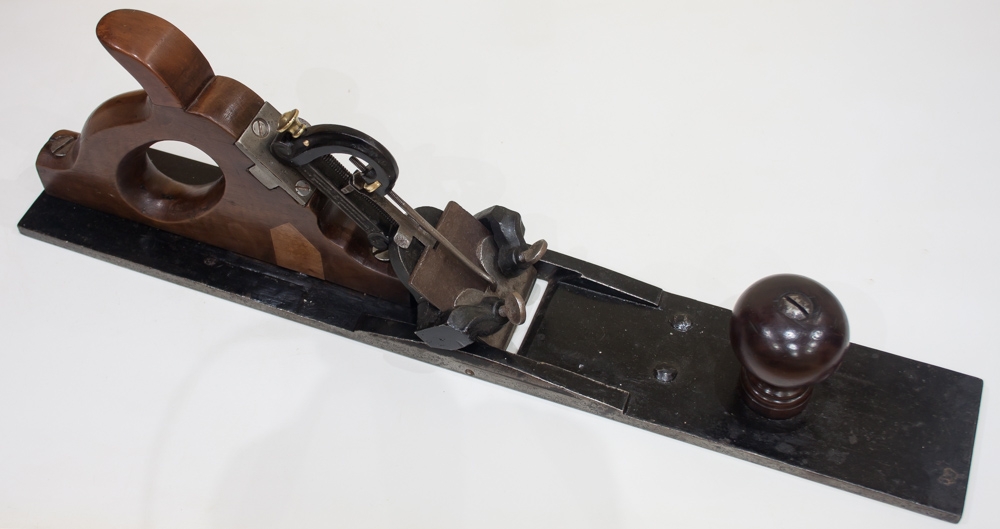 Garlopa, Chardoillet, de ángulo variable, Francia, c. 1852