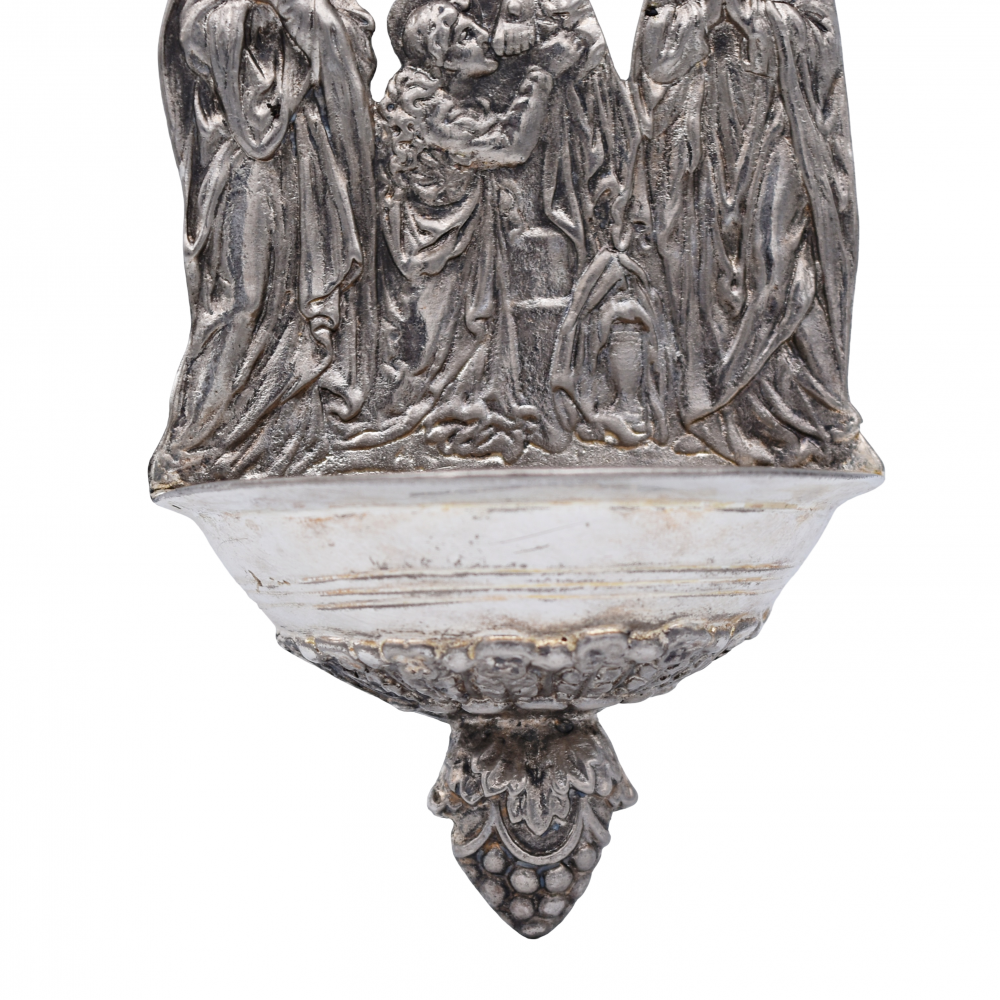 Benditera de plata, R. Sunyer, estilo barroco