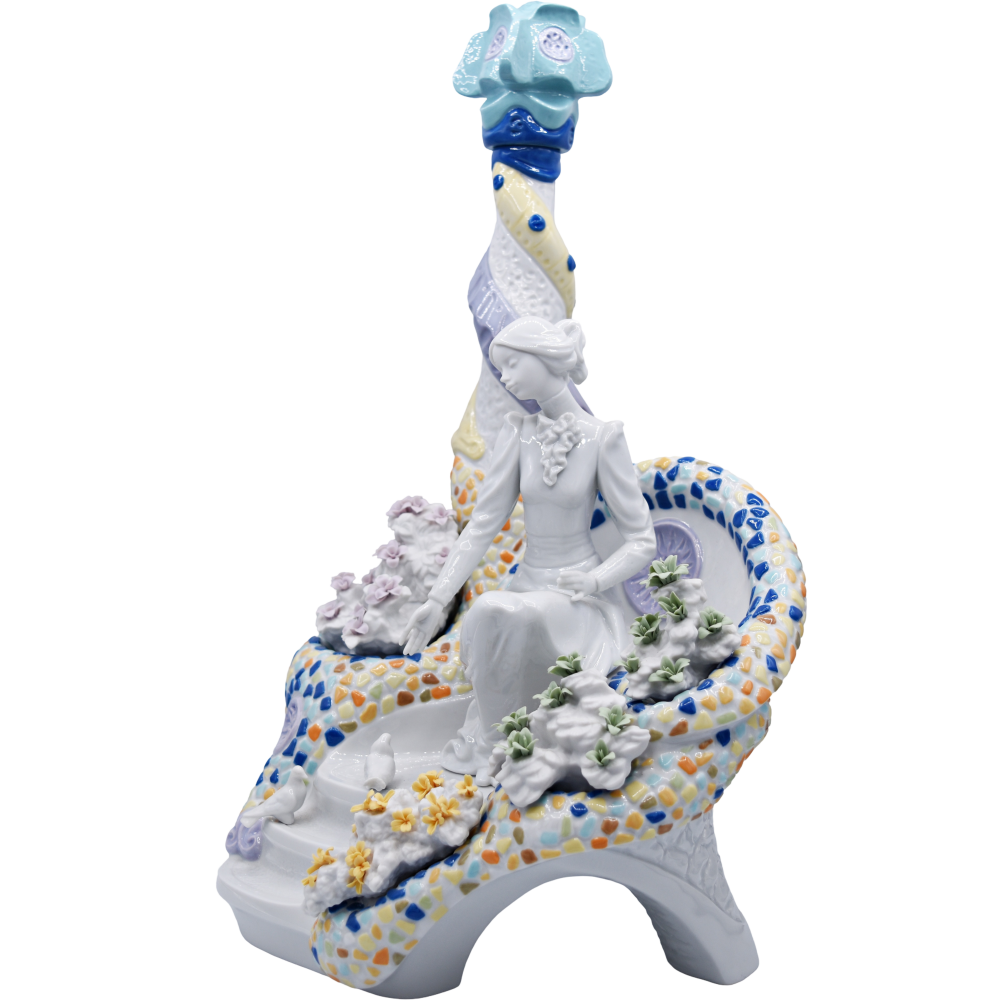 Lladró, Dama de Gaudí, Joan Coderch y Silvia Pérez, edición limitada
