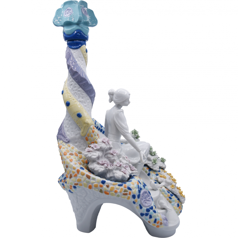 Lladró, Dama de Gaudí, Joan Coderch y Silvia Pérez, edición limitada