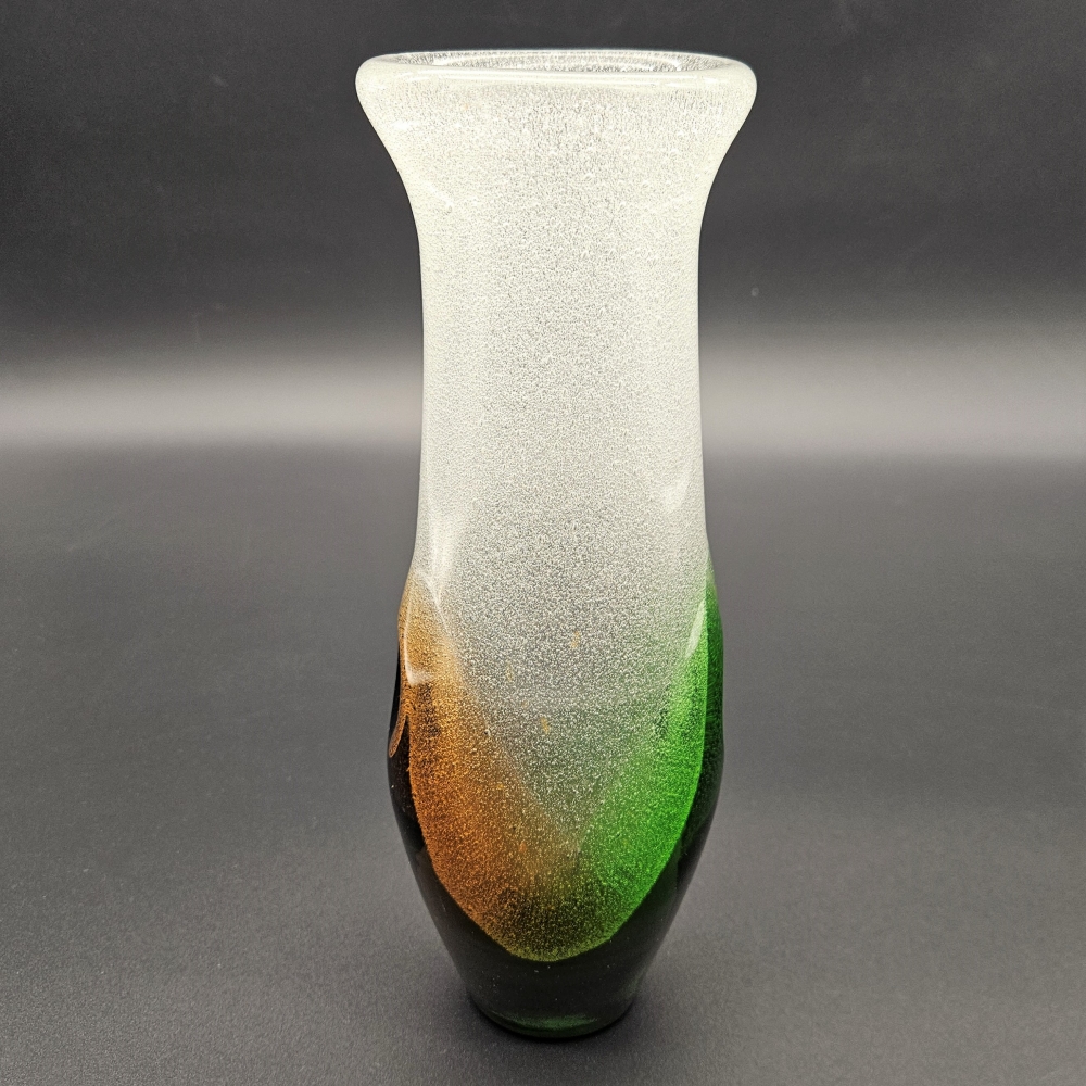 Florero de cristal de Frantisek Spinar para Skrdlovice Glassworks, 1960 - 1970