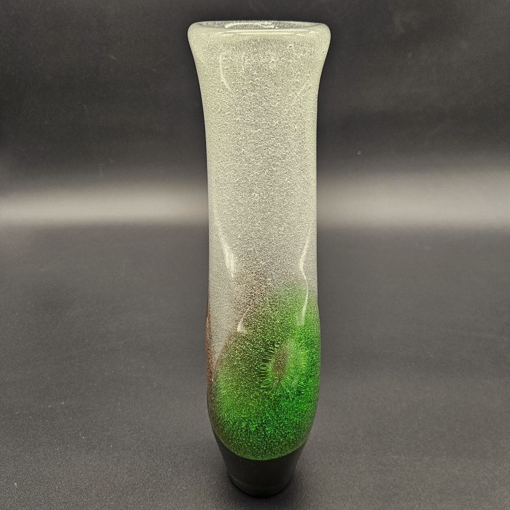 Florero de cristal de Frantisek Spinar para Skrdlovice Glassworks, 1960 - 1970