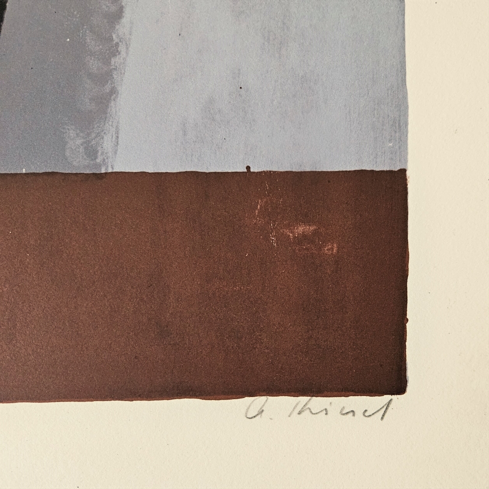 Gernot Kissel, ”Flores”, litografía 7/150, 1970 - 1975