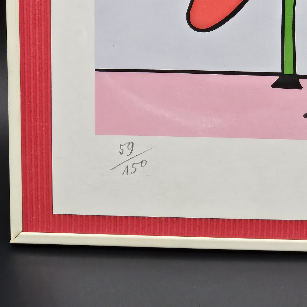 Litografia limitada de Gustavo Peñalver Vico
