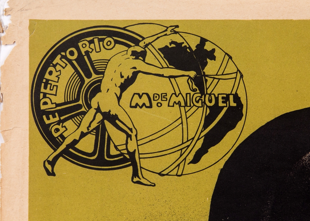 Cartel original, El último contrabandista, Miguelón - Miguel Fleta, 1933