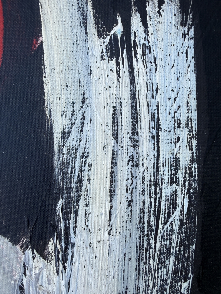 Antoni Amat, óleo abstracto gestual de los años 90