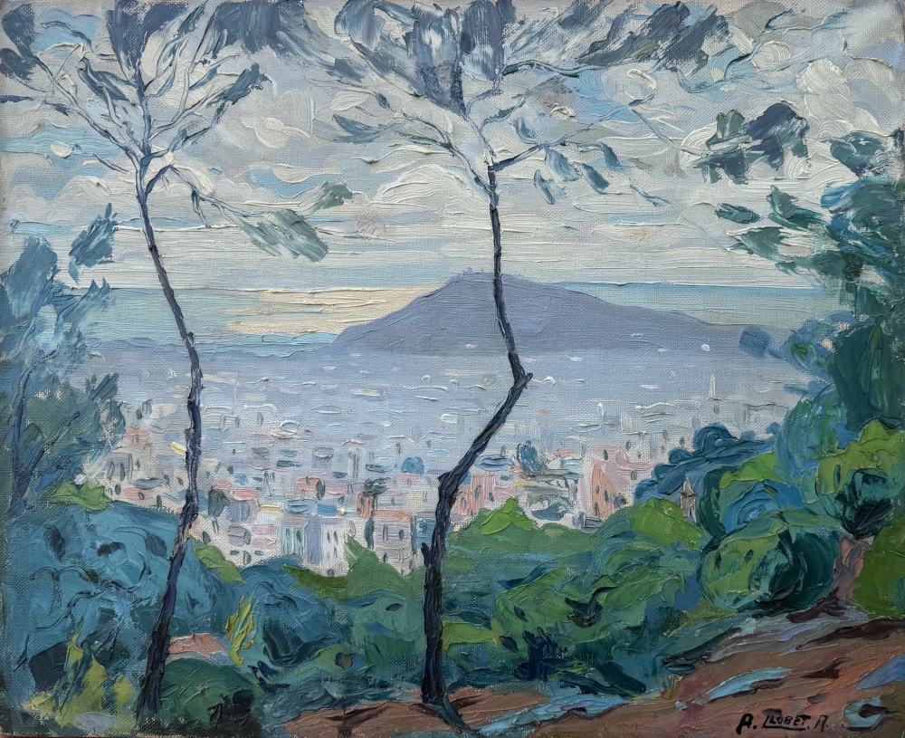 Antoni Llobet Aracil, Sa Dragonera, Mallorca, óleo sobre lienzo, siglo XX